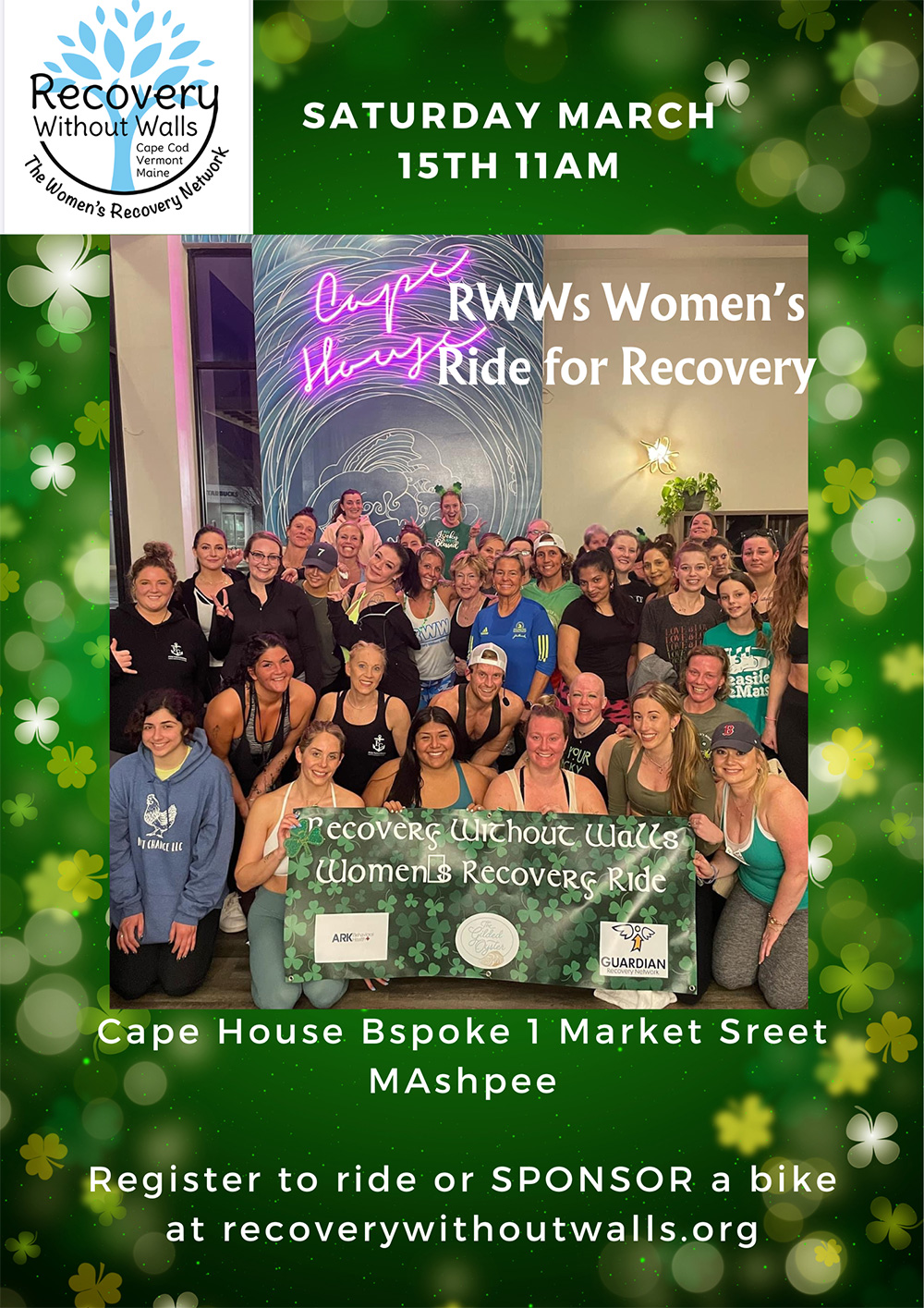womens-recovery-ride Poster Ride for Recovery 2025